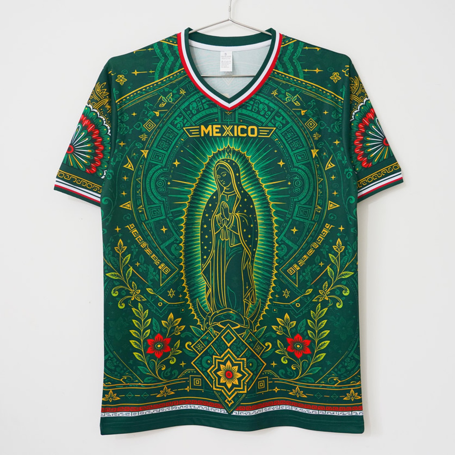 Mexico 2026 Green Gold Special Jersey - Fans Version - UnitedFutballJersey
