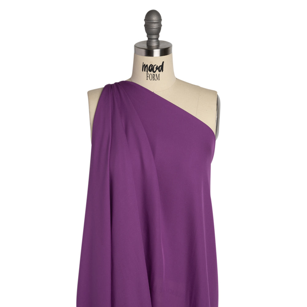 Silk Double Georgette - Bright Purple - Premium Collection - Joann Fabrics