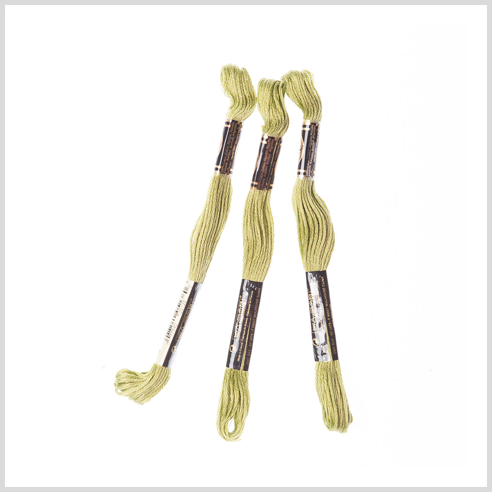 3-Pack DMC Size 6 Embroidery Floss #471 Very Light Avocado - Joann Fabrics