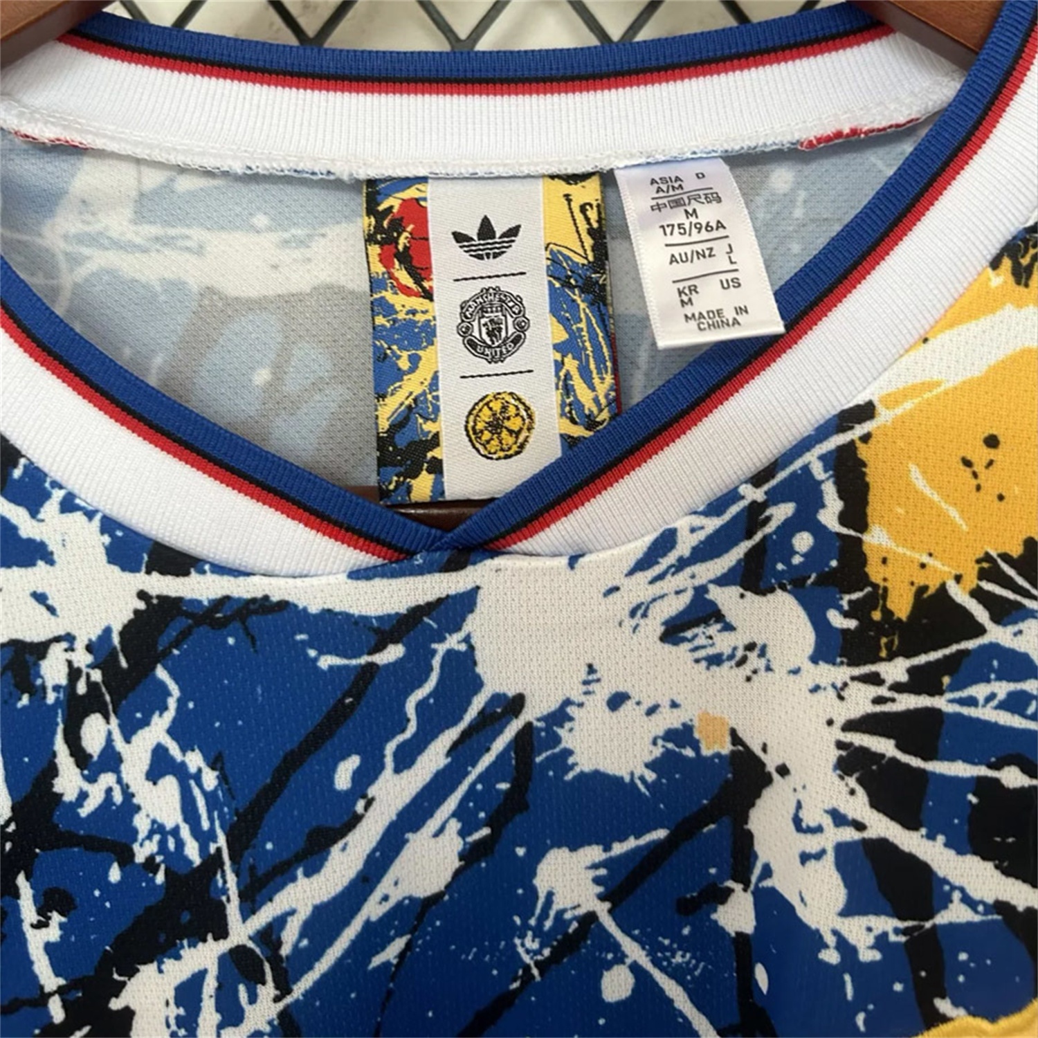 Manchester United 25-26 Stone Roses Special Jersey - Fans Version - UnitedFutballJersey