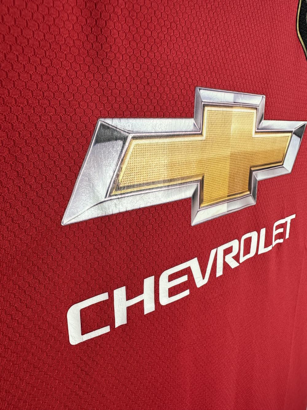 2019-2020 Retro Long Sleeve Manchester United Home Football Shirt 1:1 Thai Quality