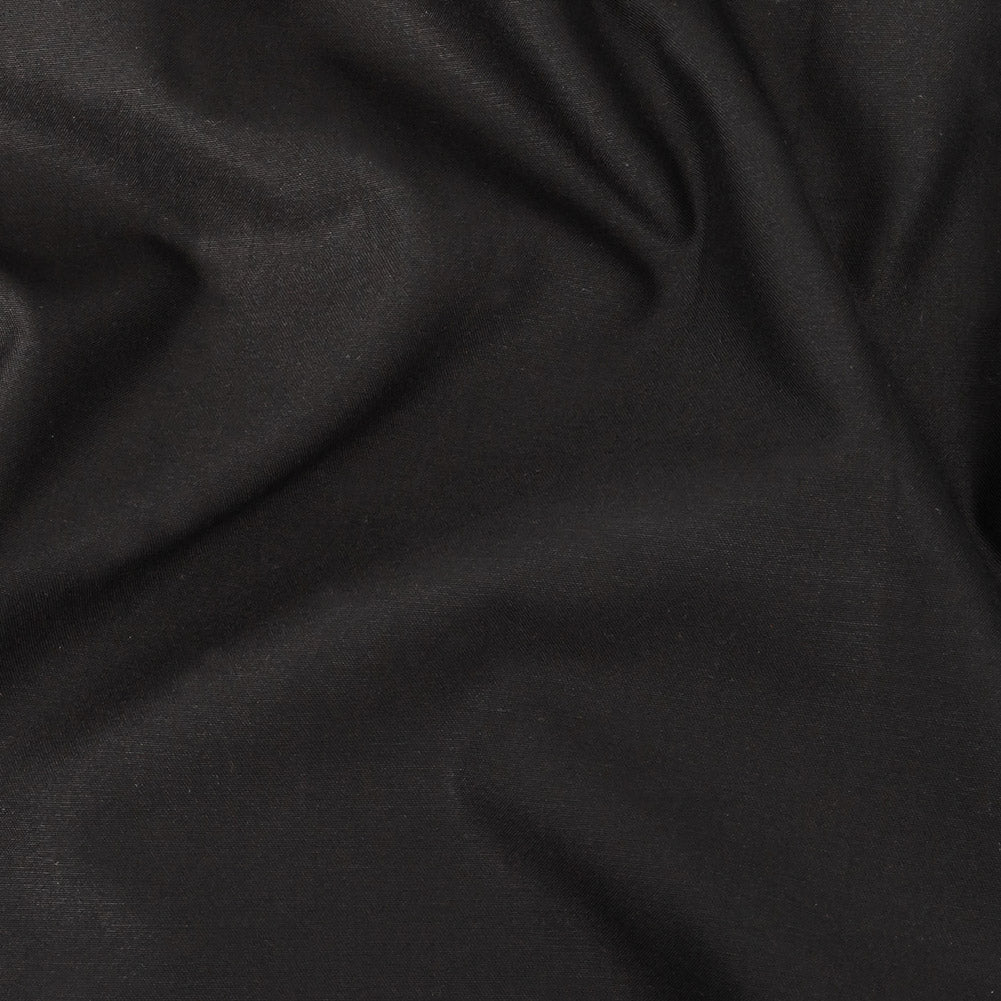 Famous Australian Designer Black Sleek Polyester and Acrylic Sateen - Joann Fabrics