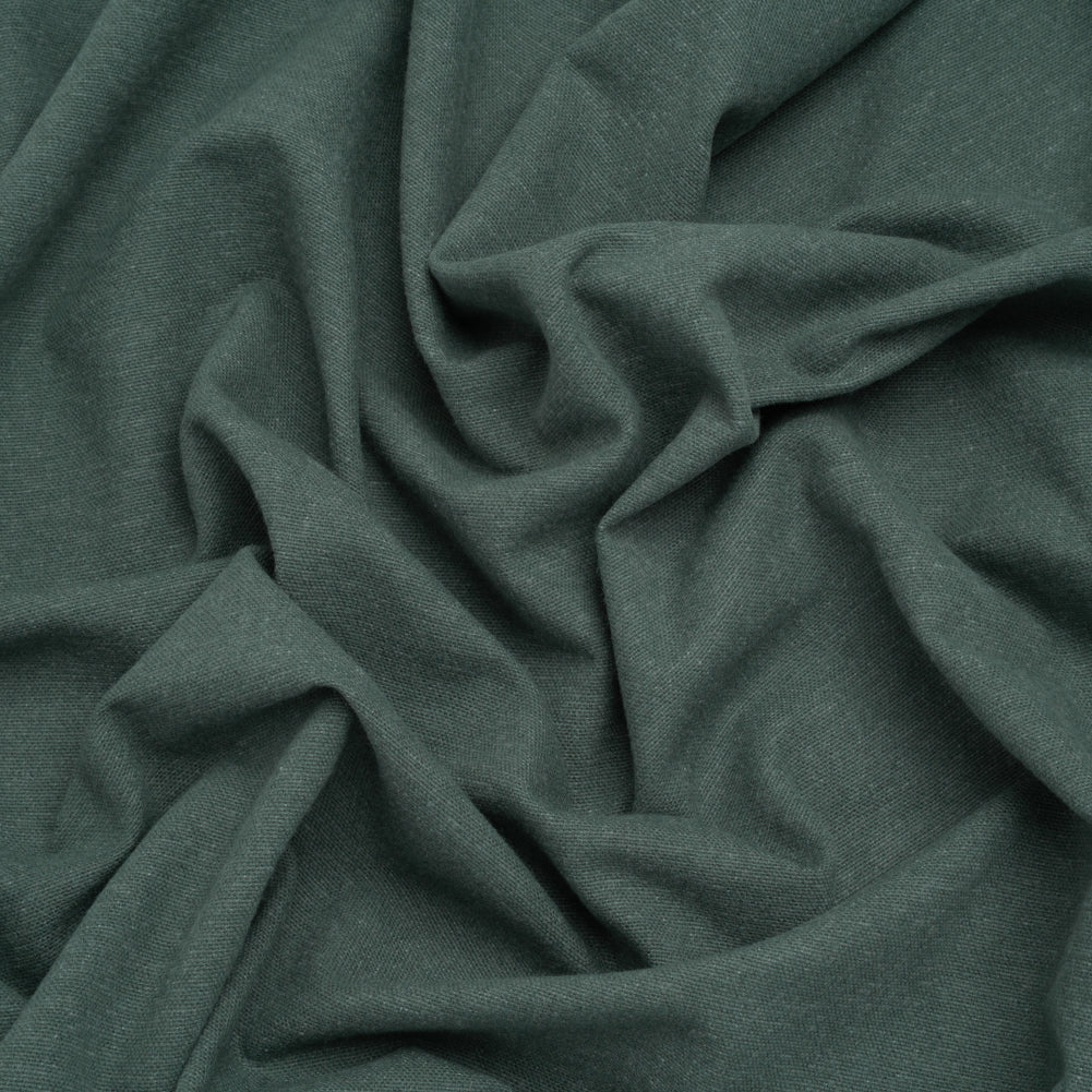 Double Wide Brushed Cotton and Linen Woven - Teal - British Imported - Joann Fabrics