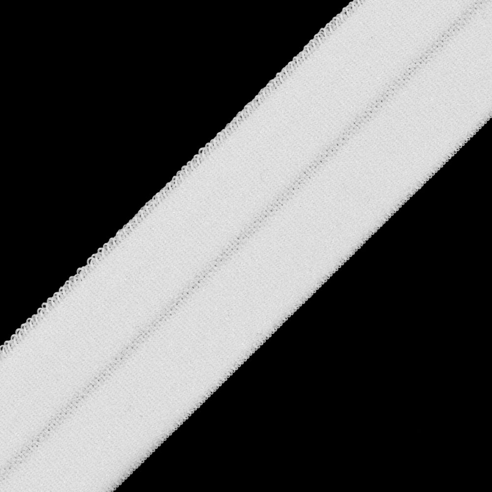 Italian White Foldover Stretch Tape - 0.625