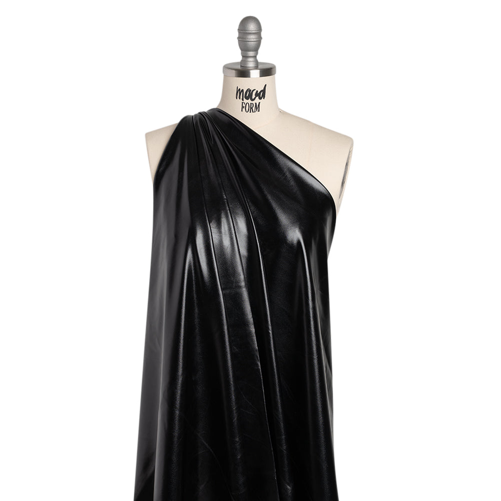 Yaya Han Metallic Foiled Stretch Spandex Polyester Jersey - Black - Cosplay Collection - Joann Fabrics