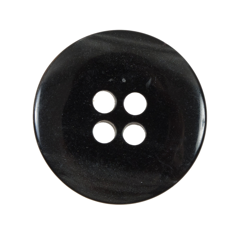 Black Thick 4-Hole Plastic Button - 44L/28mm - Joann Fabrics