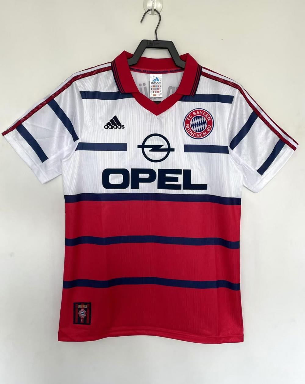 1998/2000 Retro Bayern Munich Away Football Jersey 1:1 Thai Quality