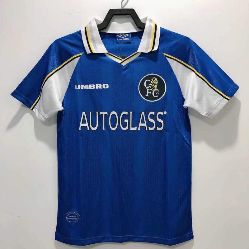 1997-1999 Retro Chelsea Home Football Shirt 1:1 Thai Quality