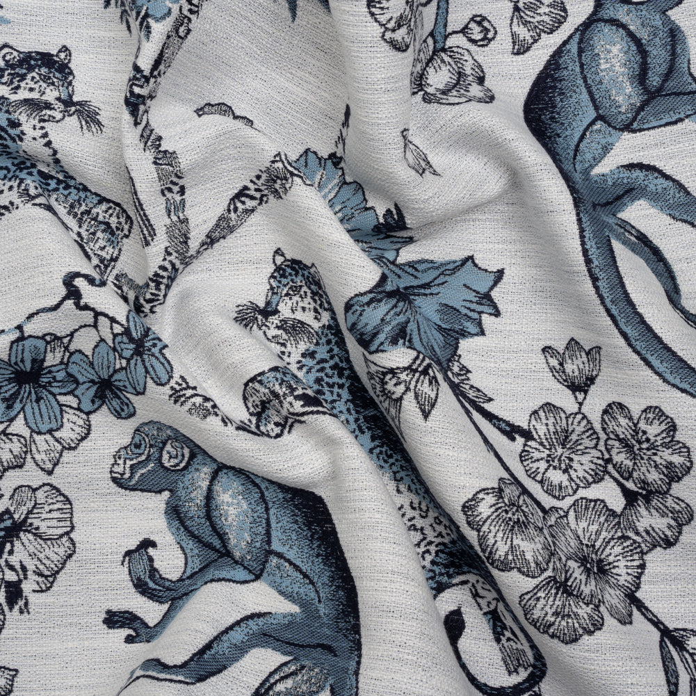 Sapphire Exotic Pets and Flowers Upholstery Jacquard - Joann Fabrics