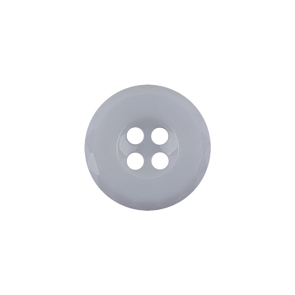 Italian White Casted 4-Hole Nylon Button - 28L/18mm - Joann Fabrics