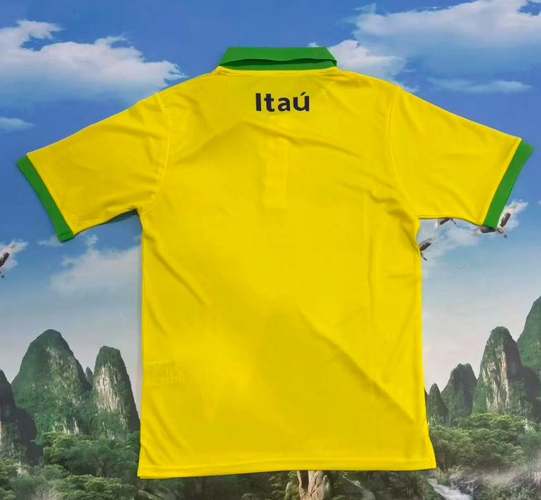 2025/2026 Brazil Special Edition PO Yellow 32 Football Shirt 1:1 Thai Quality