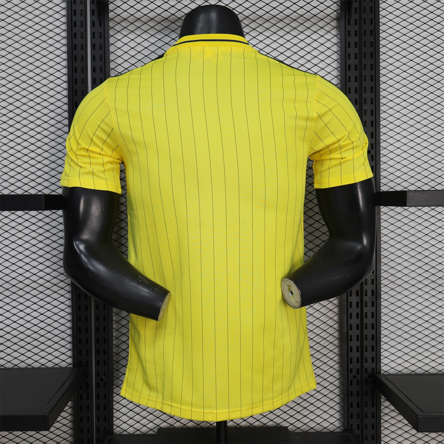 Al Nassr Riyadh Victory 25-26 Terrace Icon Retro Casual Style Yellow Jersey - Player Version - UnitedFutballJersey