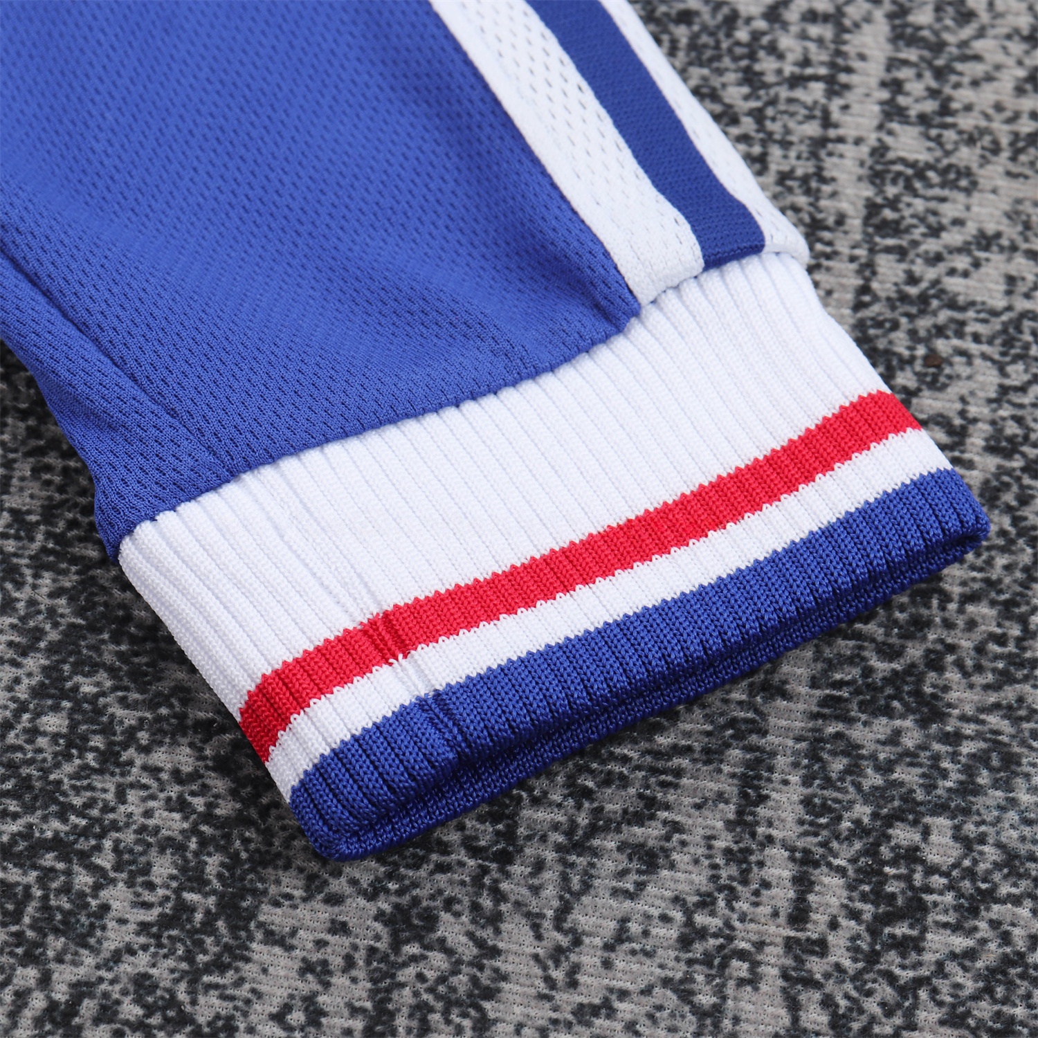 Retro France 1998 Home Long Sleeves Kids Kit - UnitedFutballJersey