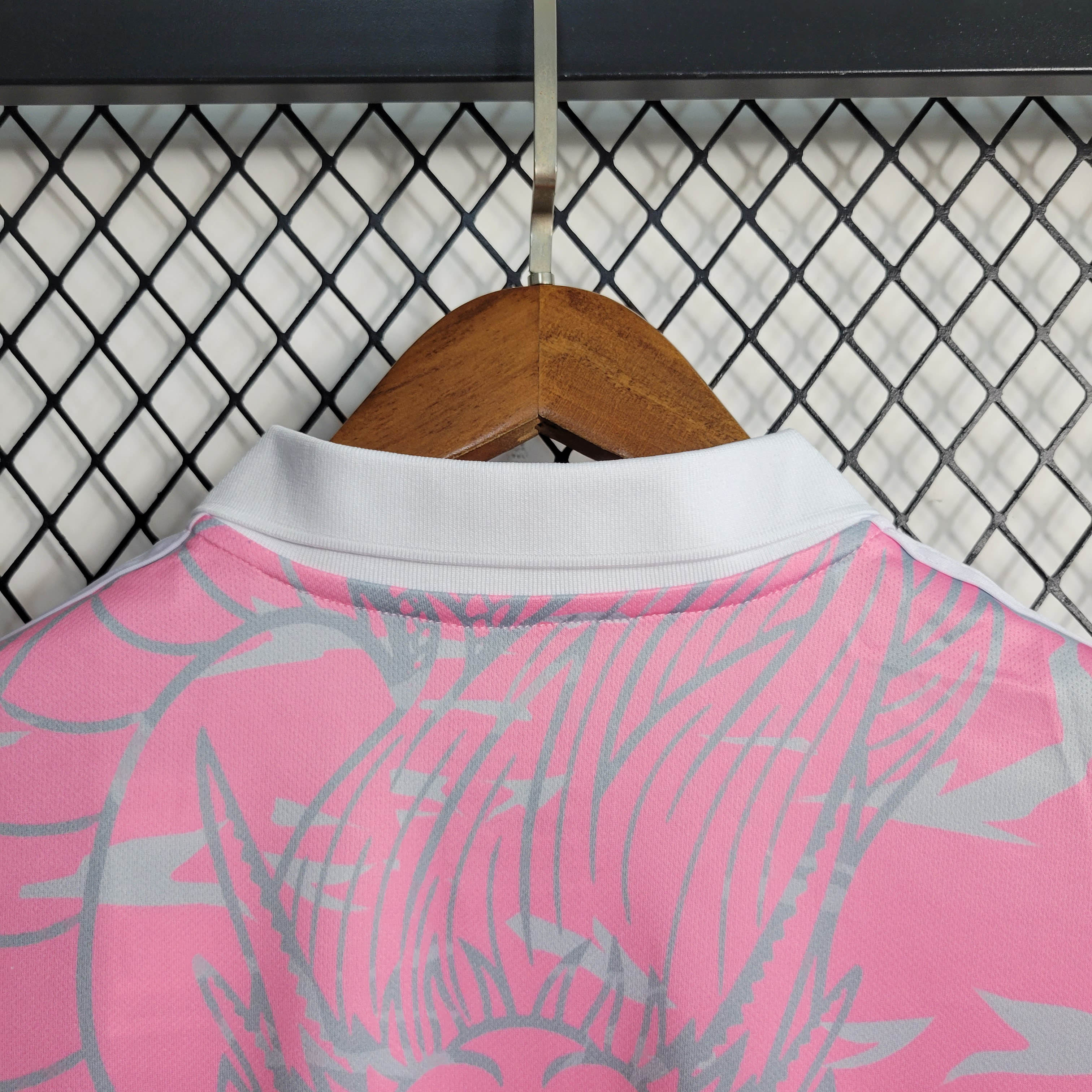 2023/2024 Real Madrid Chinese Dragon Pink Football Shirt 1:1 Thai Quality