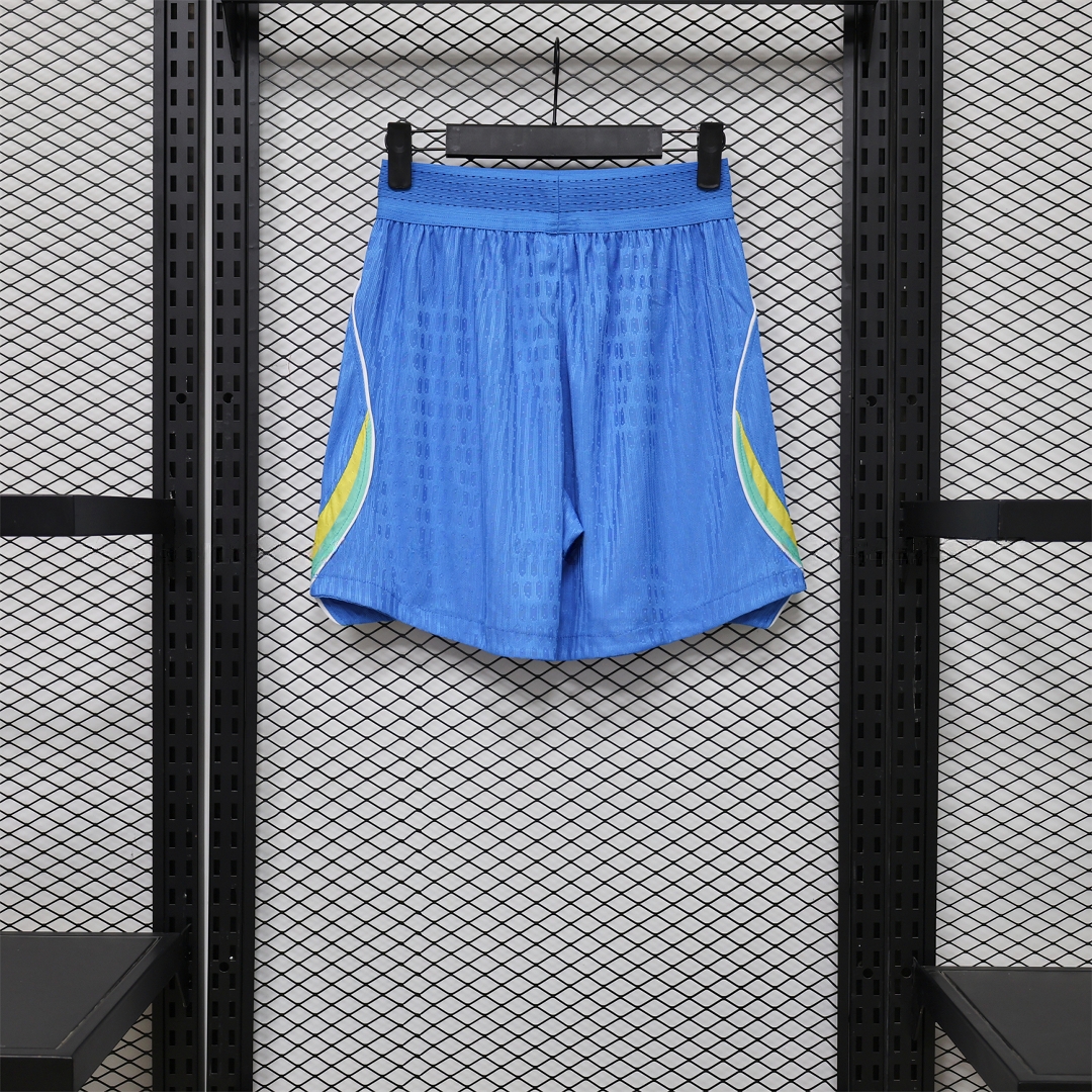 Brazil 2026 Home Blue Shorts - Player Version - UnitedFutballJersey
