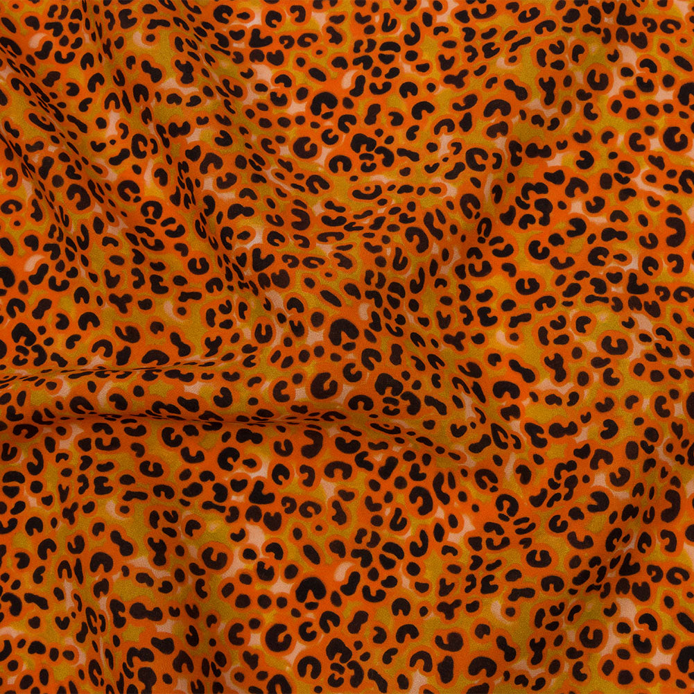 Mood Exclusive Cheetah Bliss Viscose Shirting - Joann Fabrics