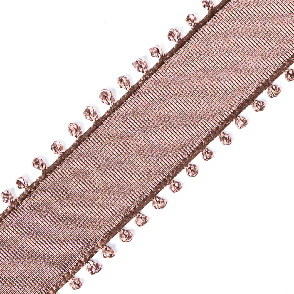 Vintage Coffee Picot Edged Ribbon - Joann Fabrics