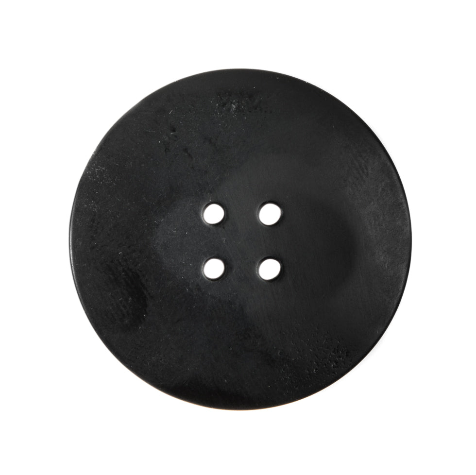 Italian Black/White Plastic Button - 44L/28mm - Joann Fabrics