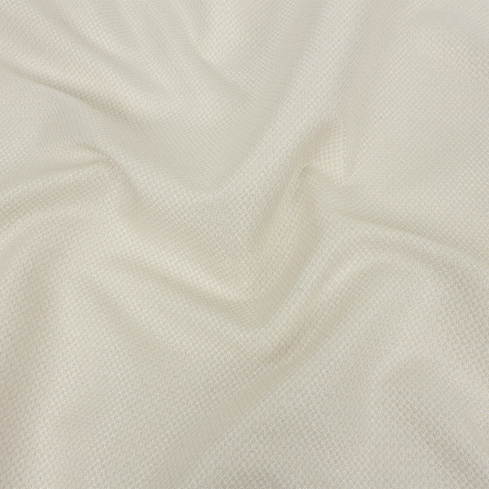 Ivory Minute Diamond Blended Polyester Jacquard - Joann Fabrics