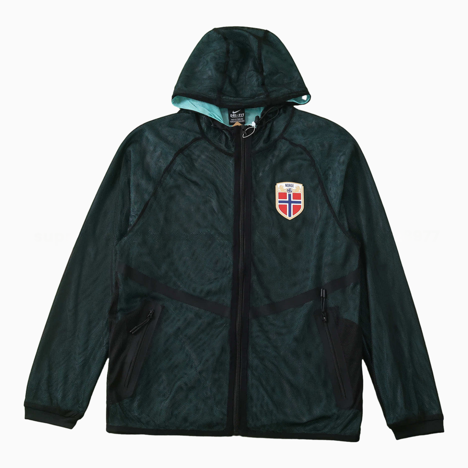 Norway 2026 World Cup Appearance Outfit Windbreaker - Black - UnitedFutballJersey
