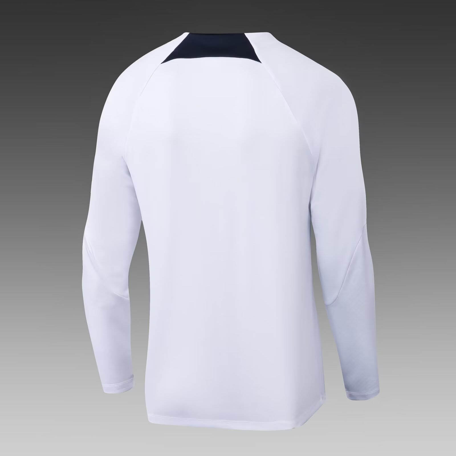 2022/2023 Psg Paris Saint-Germain Half-Pull Training Suit White Set