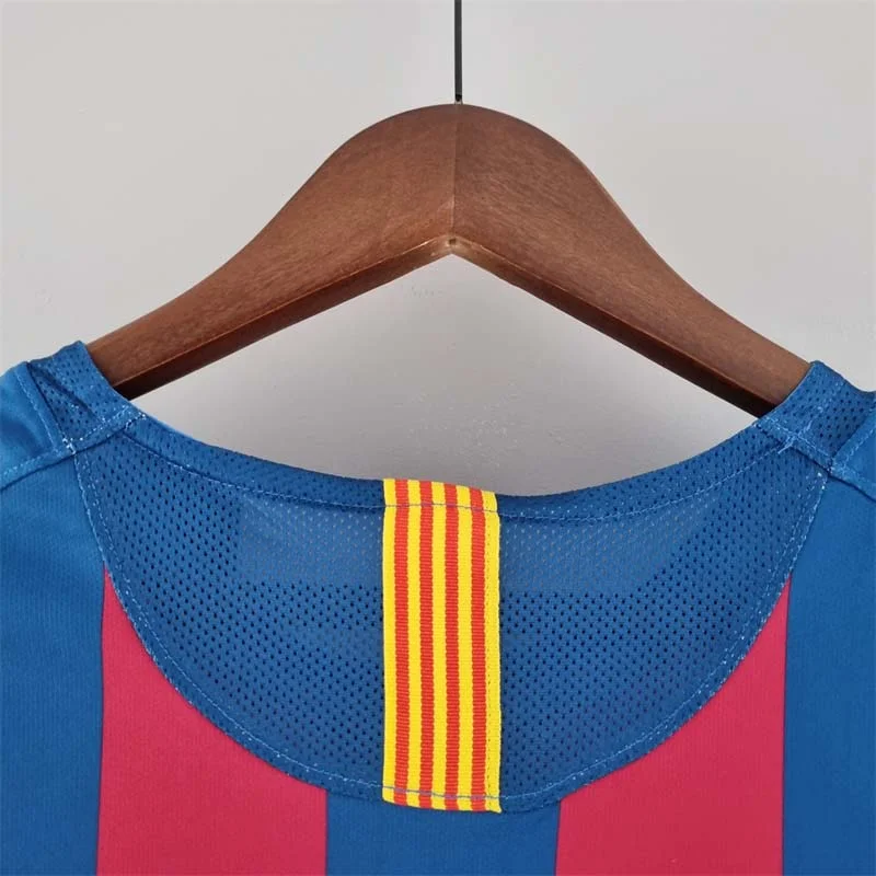 2005-2006 Retro Barcelona Home Jersey Long Sleeve
