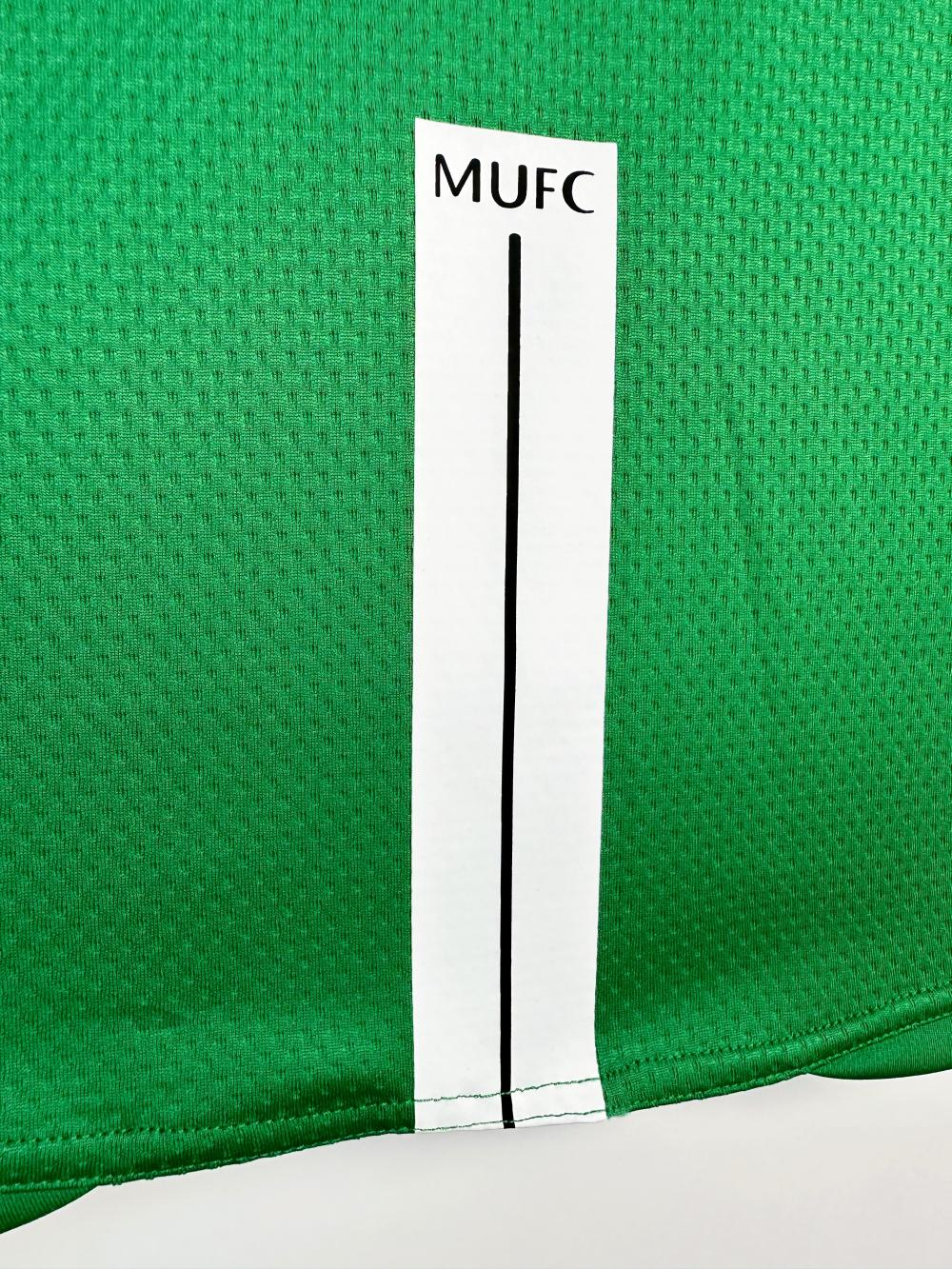 2007/2008 Retro Manchester United Goalkeeper Green Football Shirt 1:1 Thai Quality