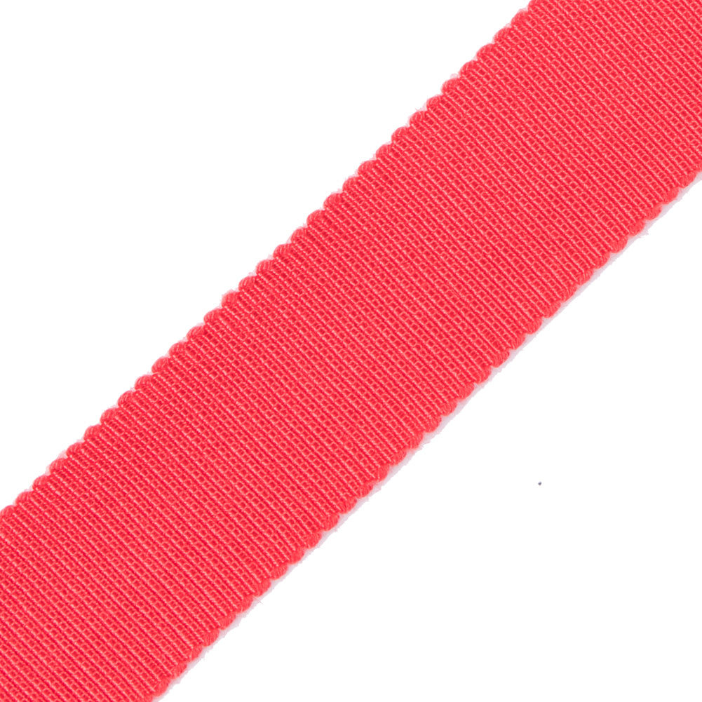 Red Petersham Grosgrain Ribbon - 0.75