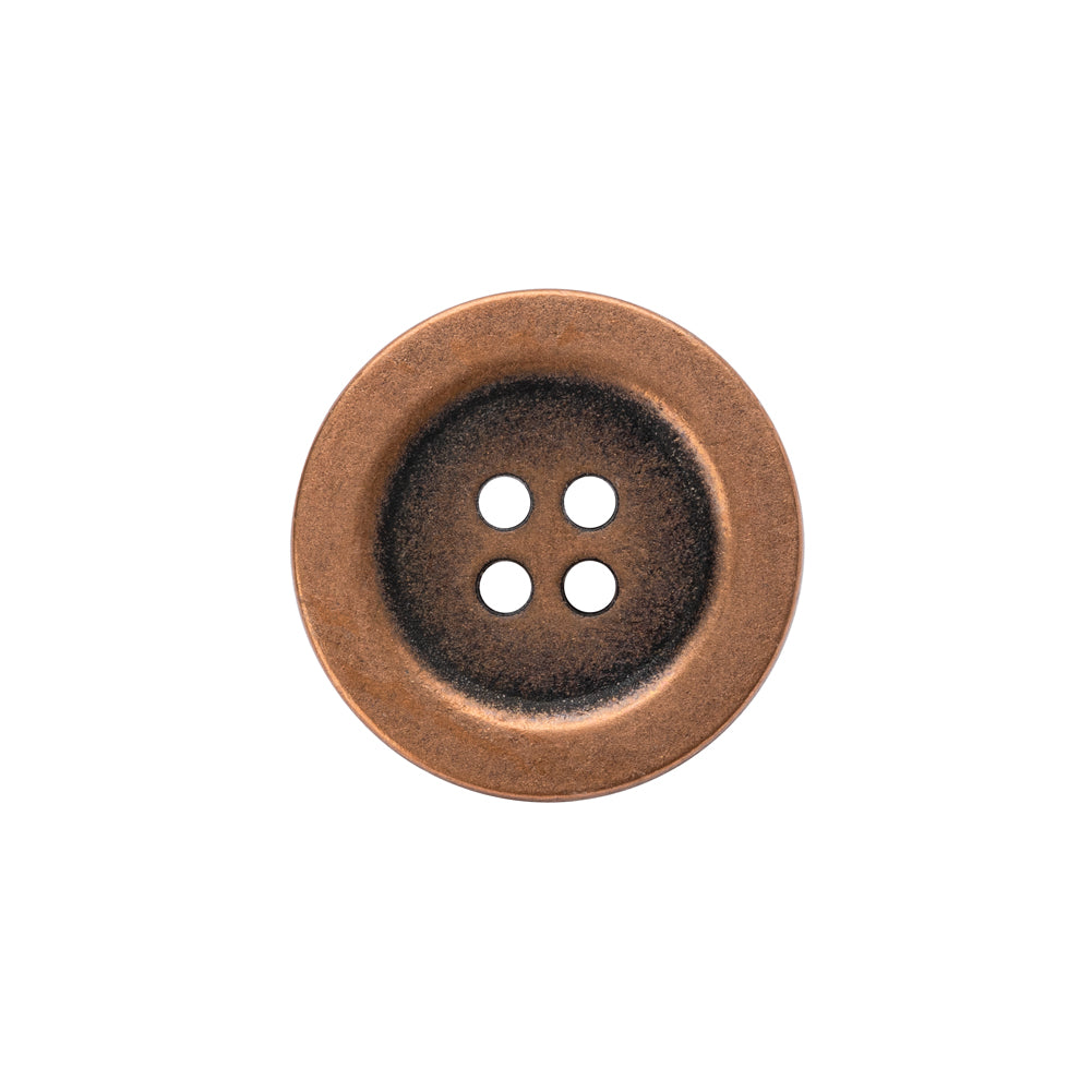 Metal 4-Hole Button - 32L/20mm - Copper - Joann Fabrics