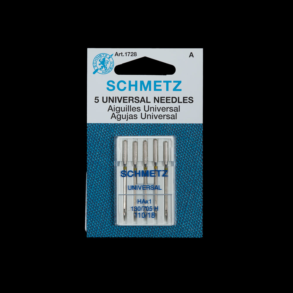 Schmetz Universal Machine Needles - 110/18 - 5 ct - Joann Fabrics