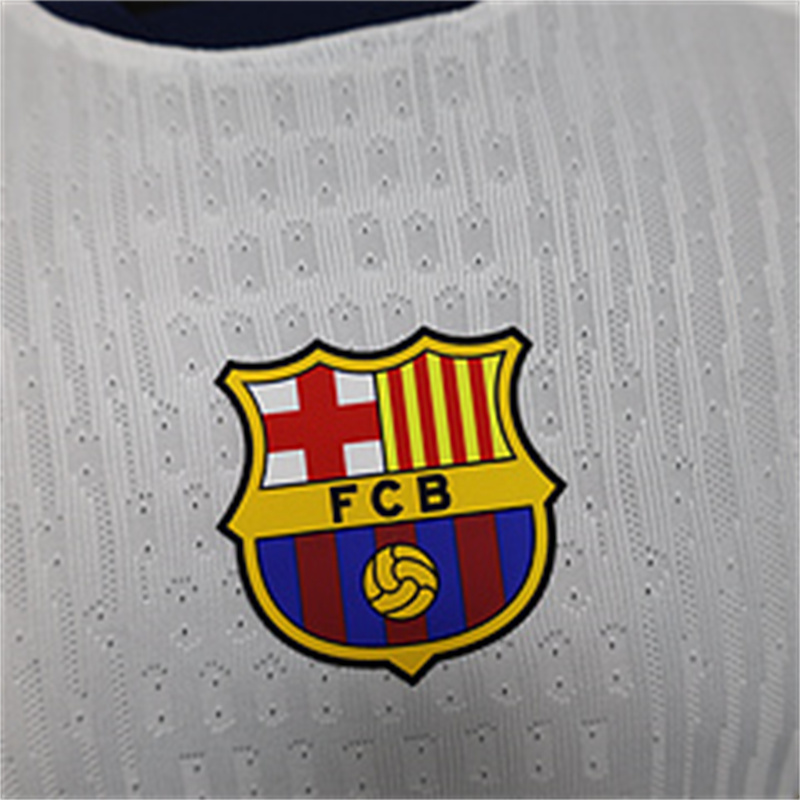 2024/2025 Player Version Barcelona White Coldplay Jersey 1:1 Thai Quality