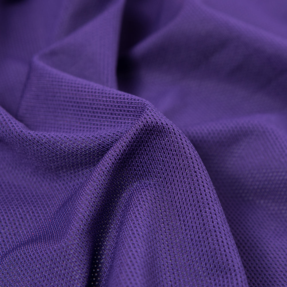 Black Purple Stretch Mesh with Wicking Capabilities - Joann Fabrics