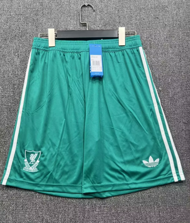 2025/2026 Liverpool Third Away green Shorts 1:1 Thai Quality