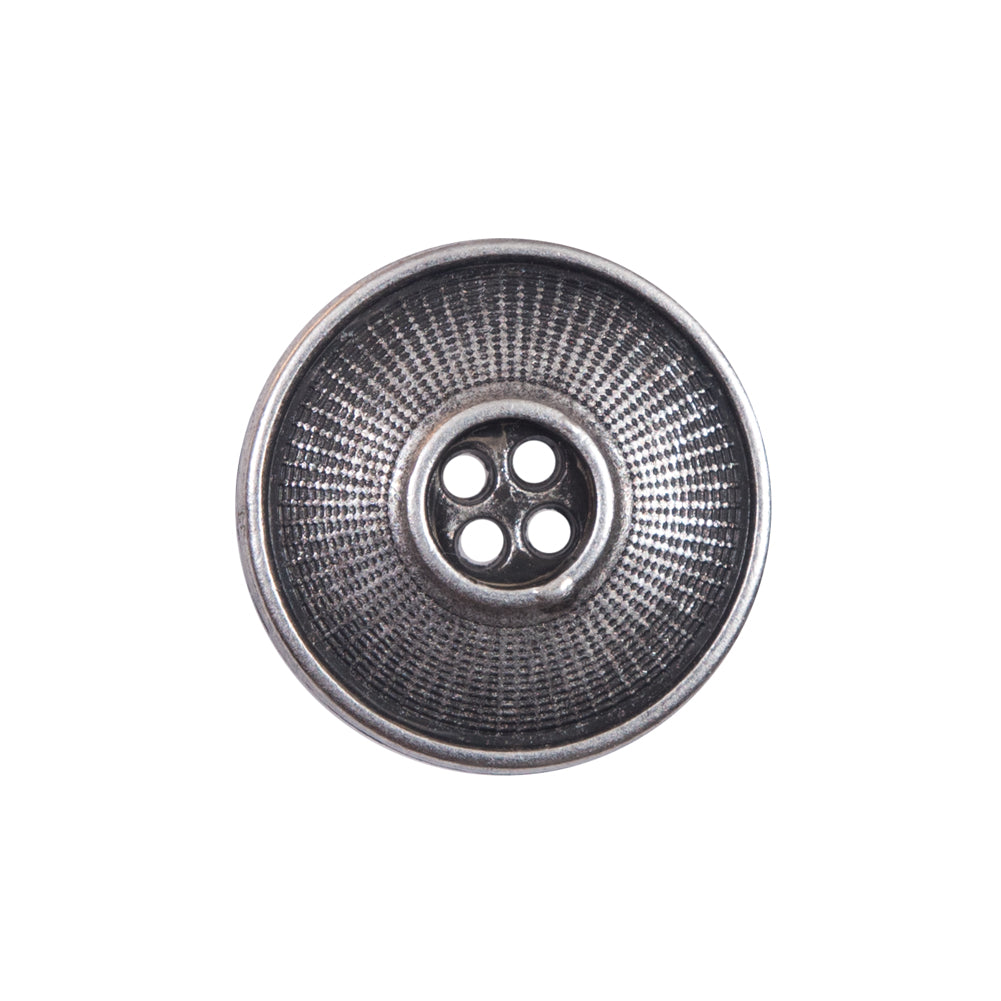 Italian Silver Metal 4-Hole Button - 36L/23mm - Joann Fabrics