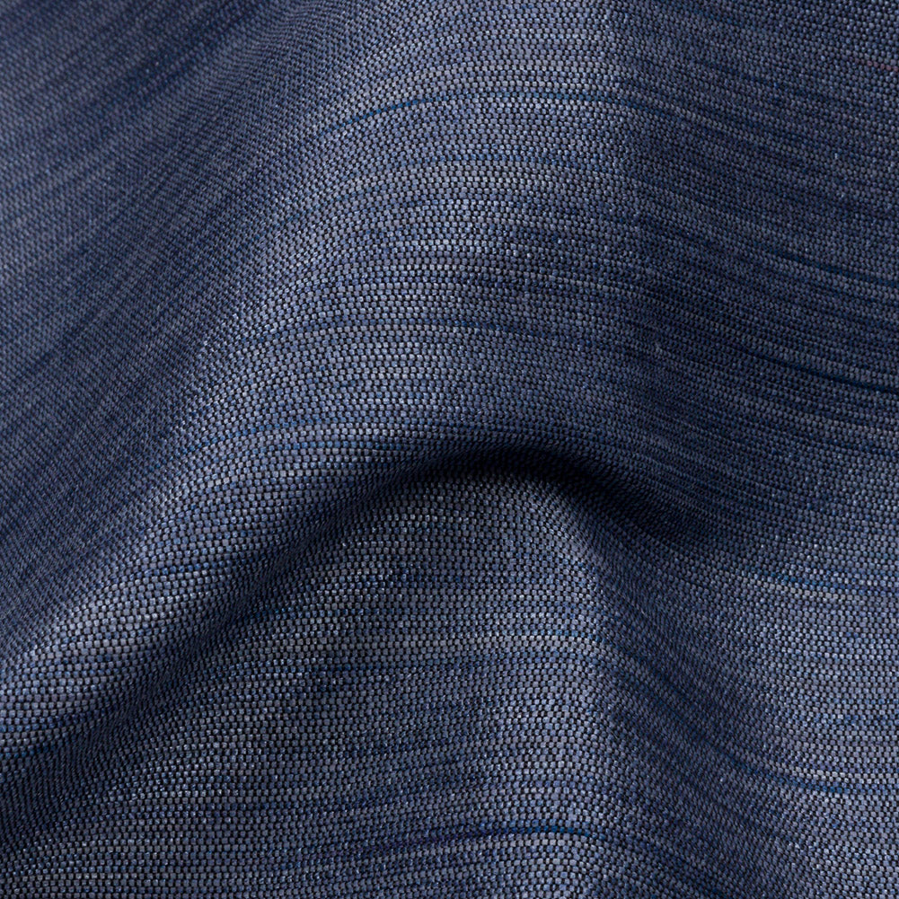 Recycled Polyester Bengaline - Denim Striations - British Imported - Joann Fabrics