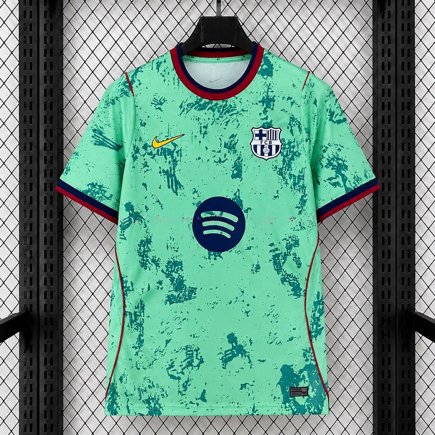 Barcelona 26-27 Green Special Jersey - Fans Version - UnitedFutballJersey