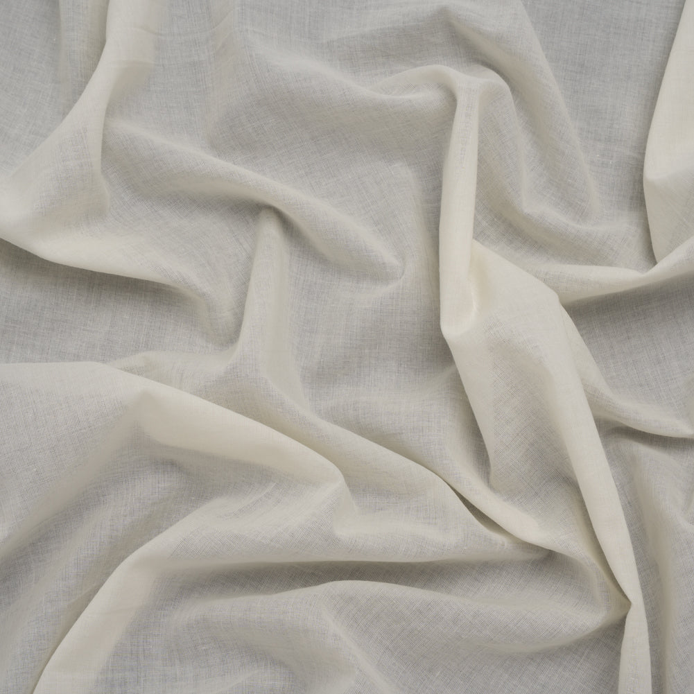 Cotton Voile Lining - Light Ivory - Famous Australian Designer Deadstock - Joann Fabrics