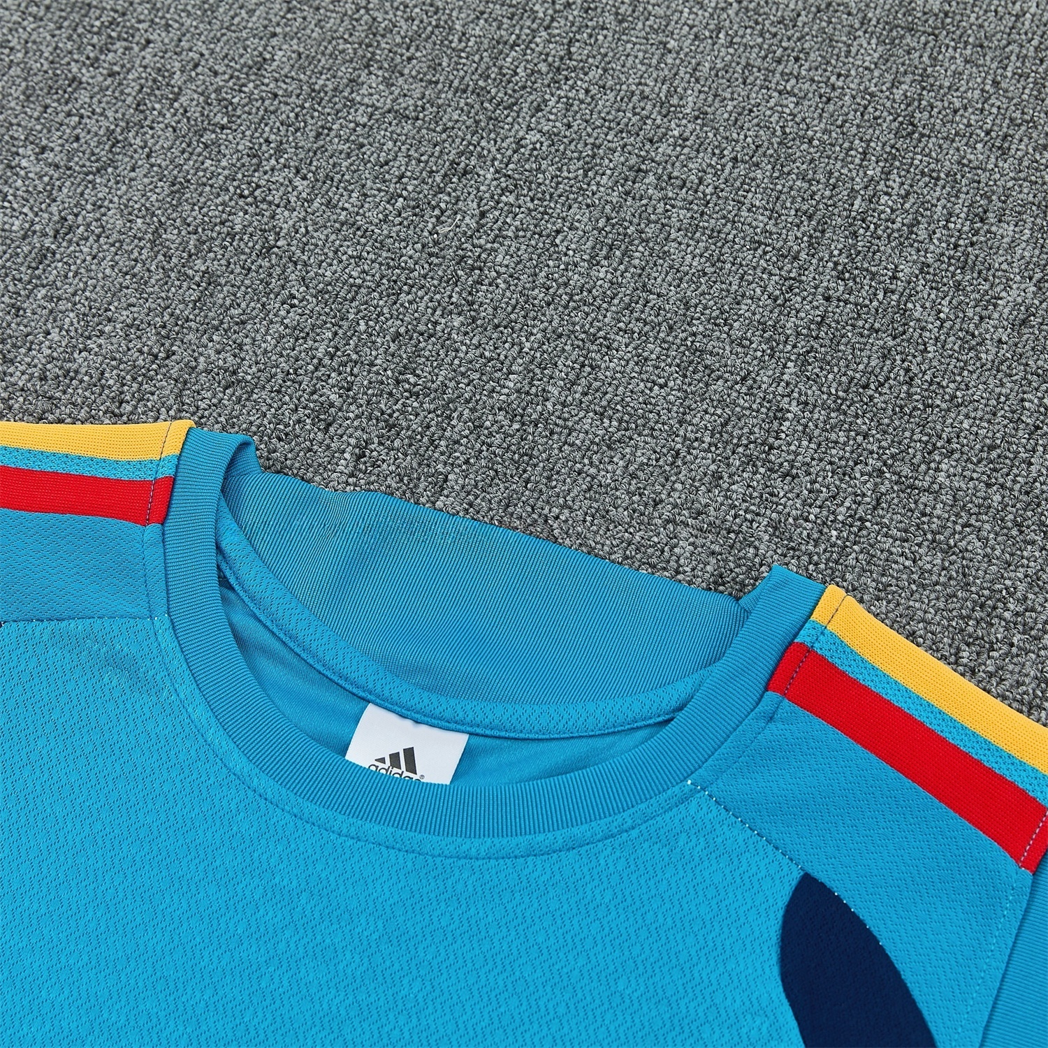 Spain 2026 Vest Training Set - Lake Blue Vest and Dark Blue Shorts - UnitedFutballJersey