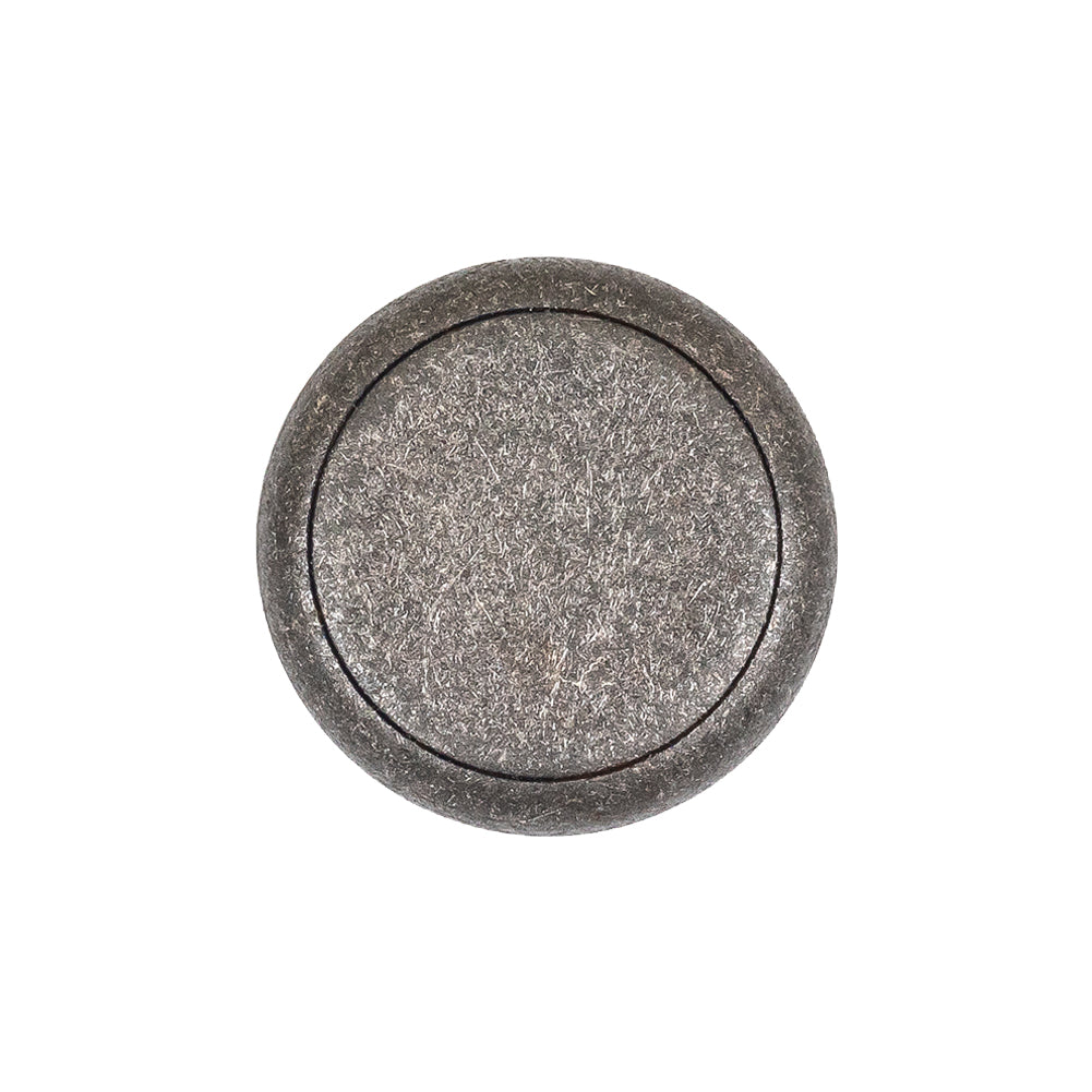 Italian Blue Silver Shank Back Metal Button - 36L/23mm - Joann Fabrics