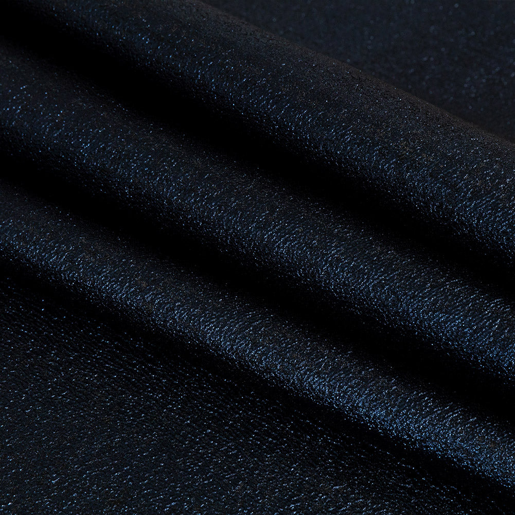 Metallic Navy Crackle Luxury Brocade - Joann Fabrics