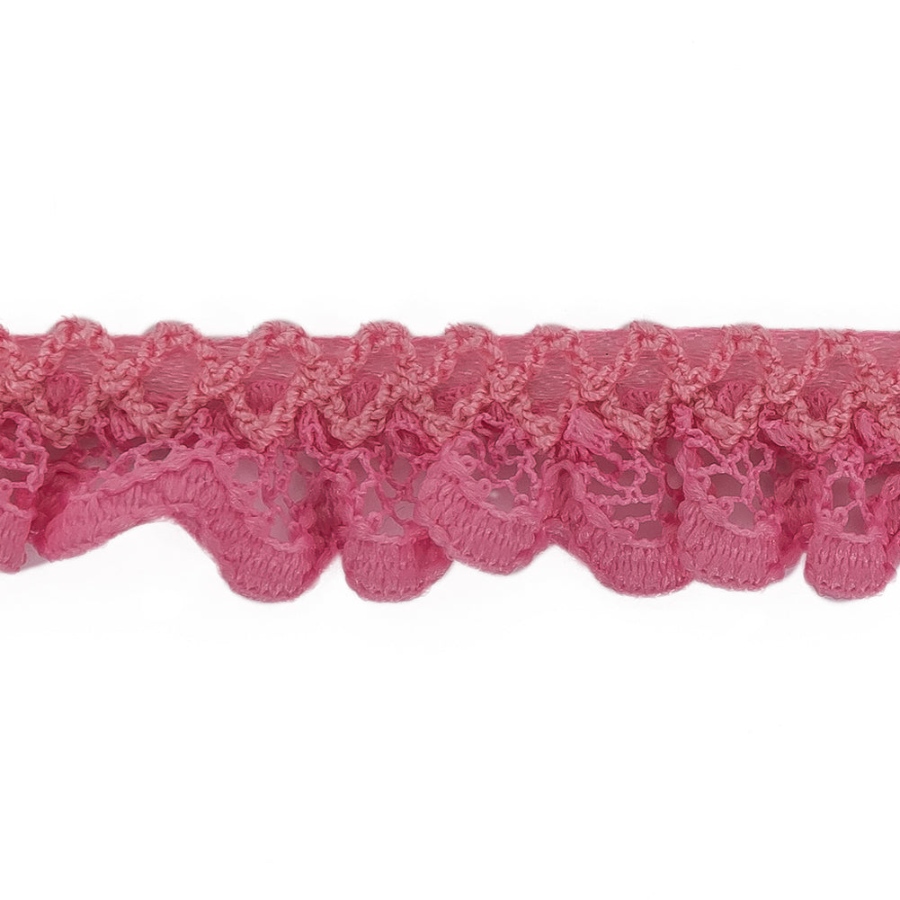 Rosebloom Criss Cross Crochet Trimming - 0.625