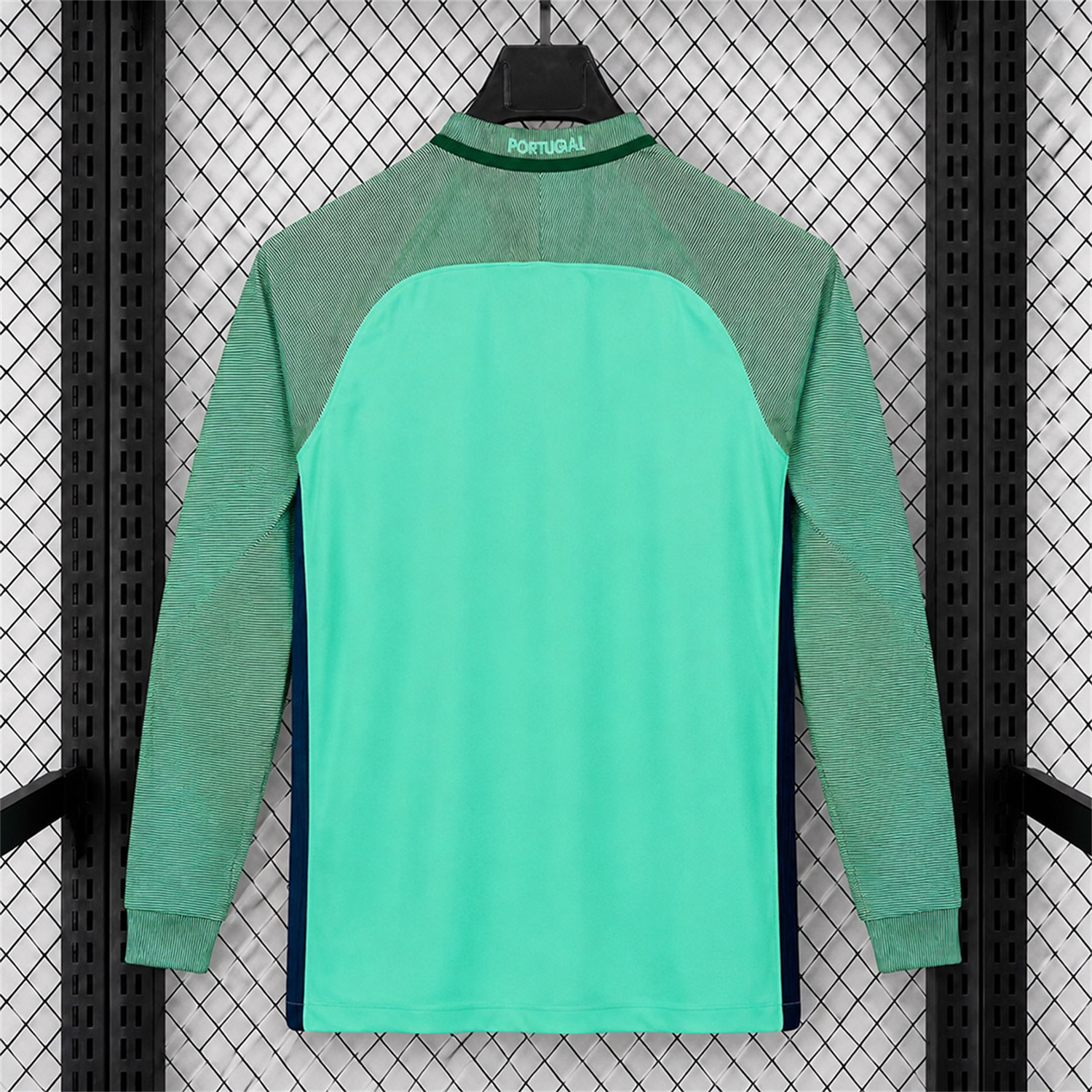 Retro Portugal 2016 Away Long Sleeves Jersey - Fans Version - UnitedFutballJersey