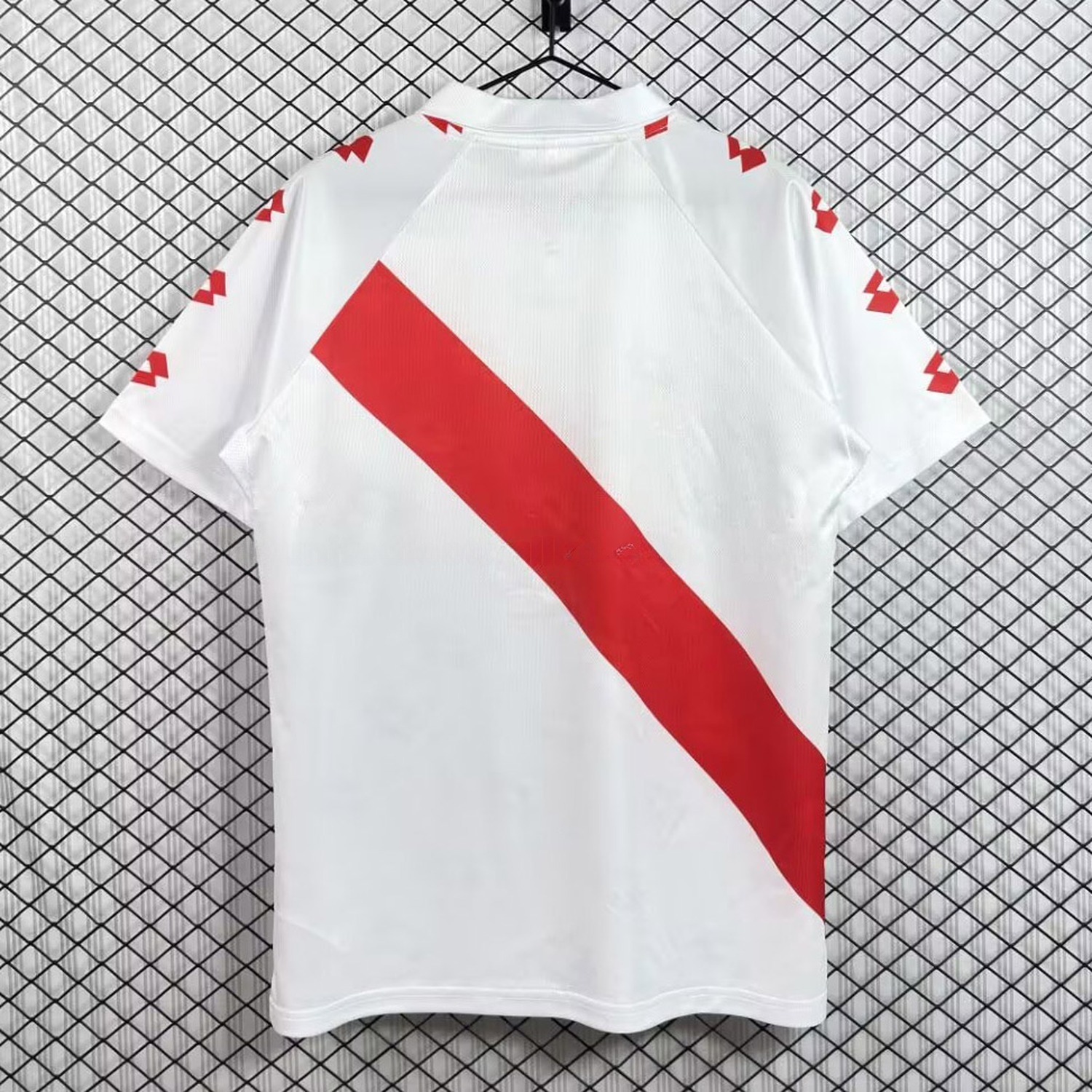 Retro Rayo Vallecano 1991-94 Home Jersey - UnitedFutballJersey