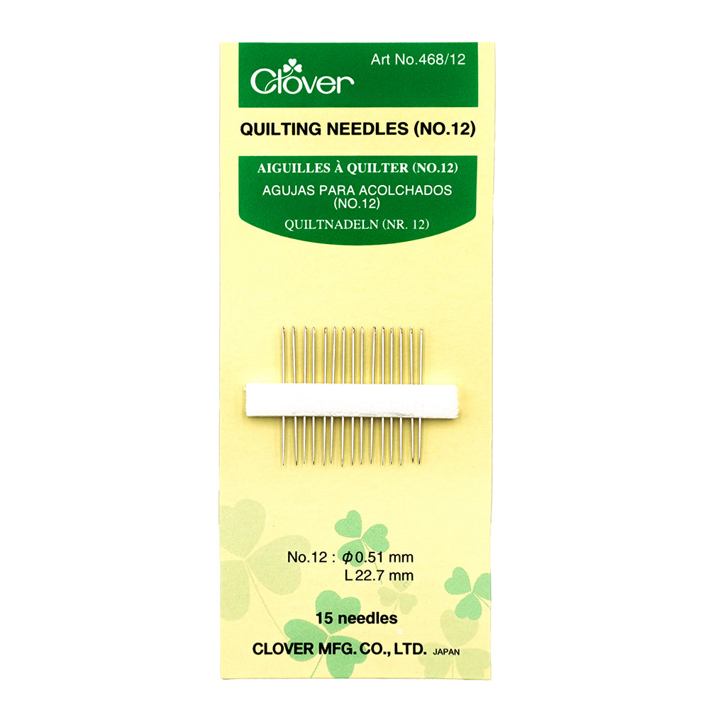 Clover Quilting Needles - Size 12 - 15 ct - Joann Fabrics