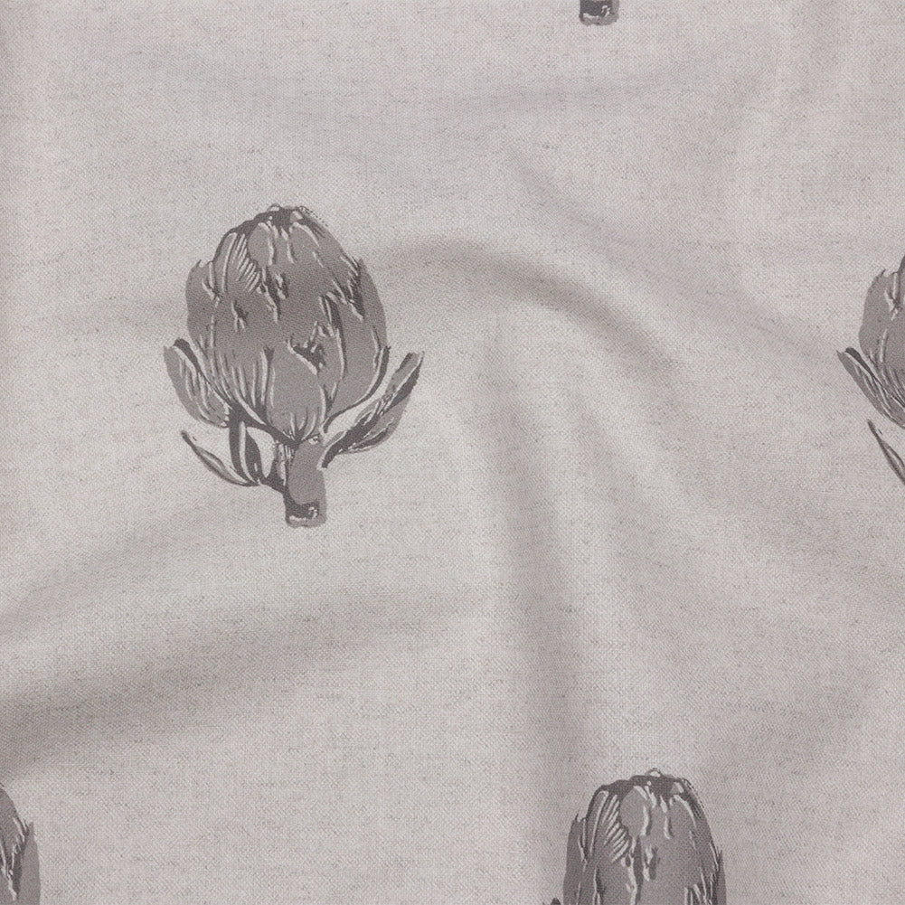 Cotton Canvas Print - Pebble Artichokes - British Imported - Joann Fabrics