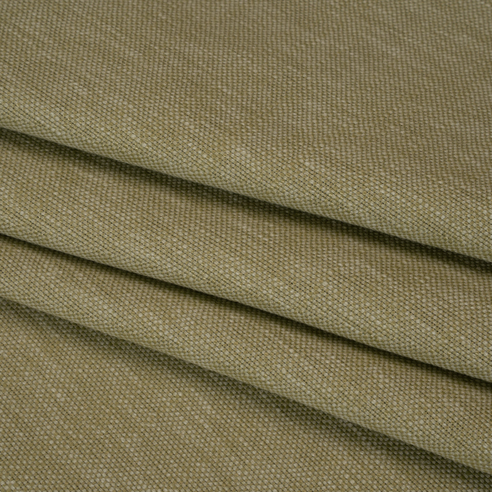 Slubbed Recycled Polyester Home Decor Woven - Pistachio Heathered - British Imported - Joann Fabrics