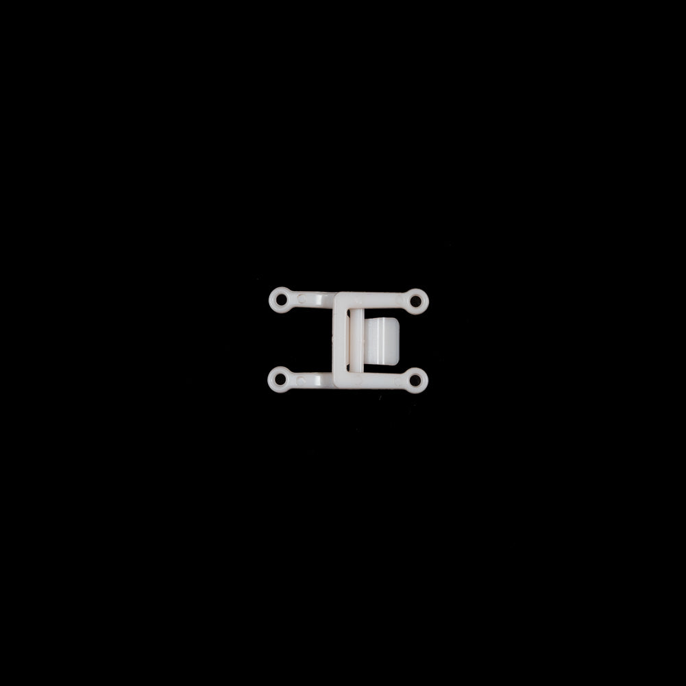 Italian Pale Beige Plastic Buckle Closure - 1