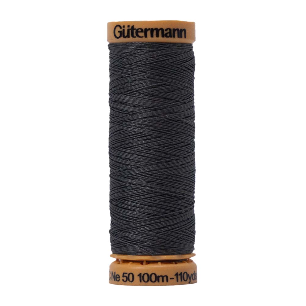 Gutermann Natural Cotton Thread 100m - 9500 Dark Gray - Joann Fabrics