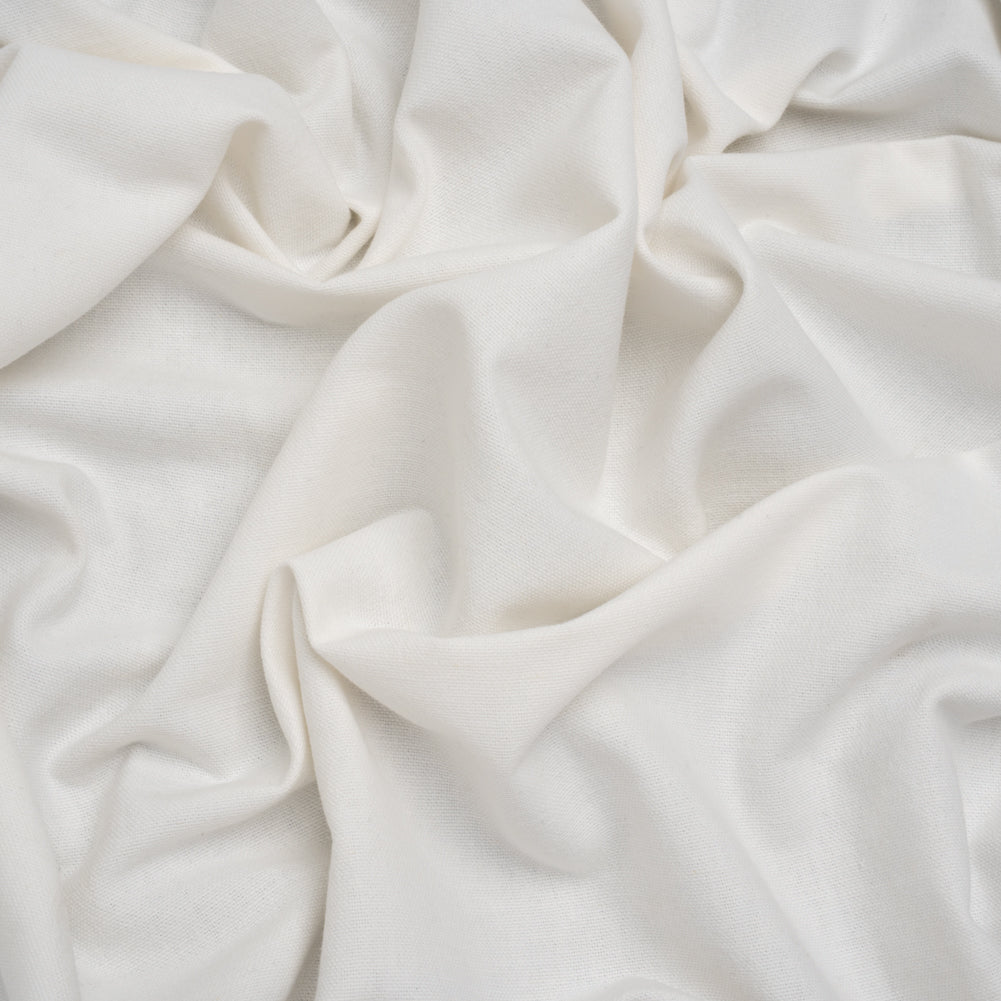 Double Wide Brushed Cotton and Linen Woven - Chalk - British Imported - Joann Fabrics