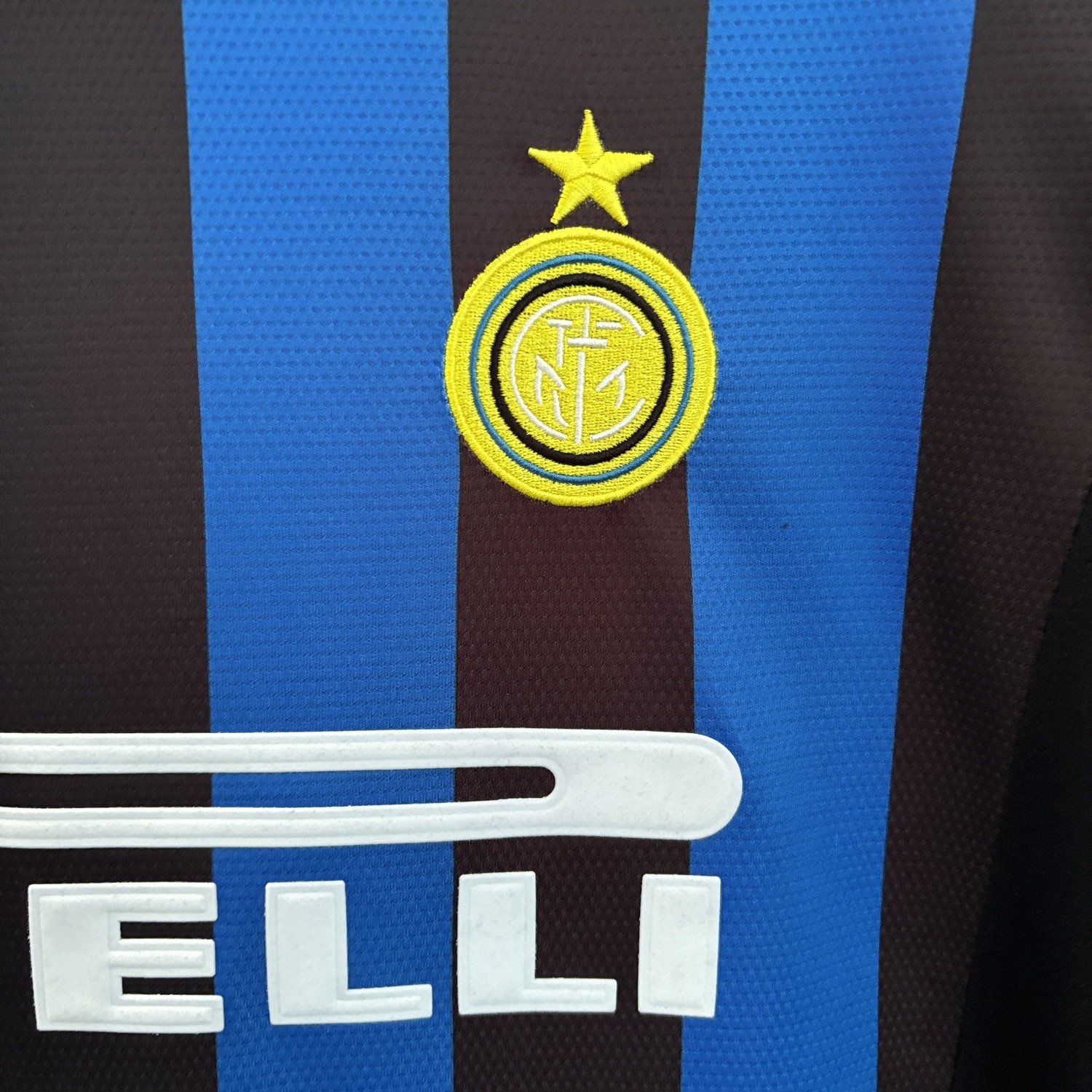 Retro Inter Milan 1998-99 Home Long Sleeves Jersey - UnitedFutballJersey